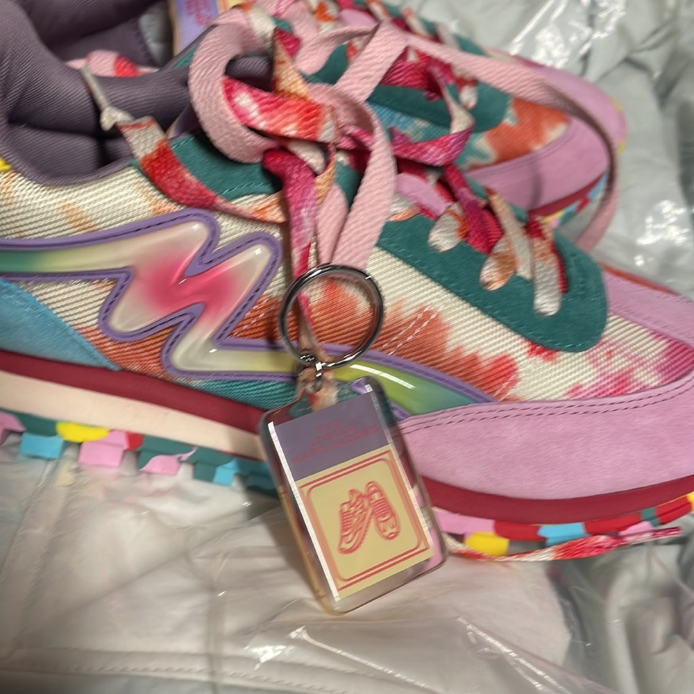 Marc Jacobs The Jogger Tie Dye sneakers - Size 38 (8) - Picture 8 of 8
